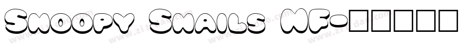 Snoopy Snails NF字体转换
